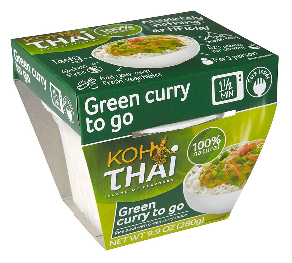 KOH THAI: Flavors of Thailand Green Curry-to-Go, 9.9 oz