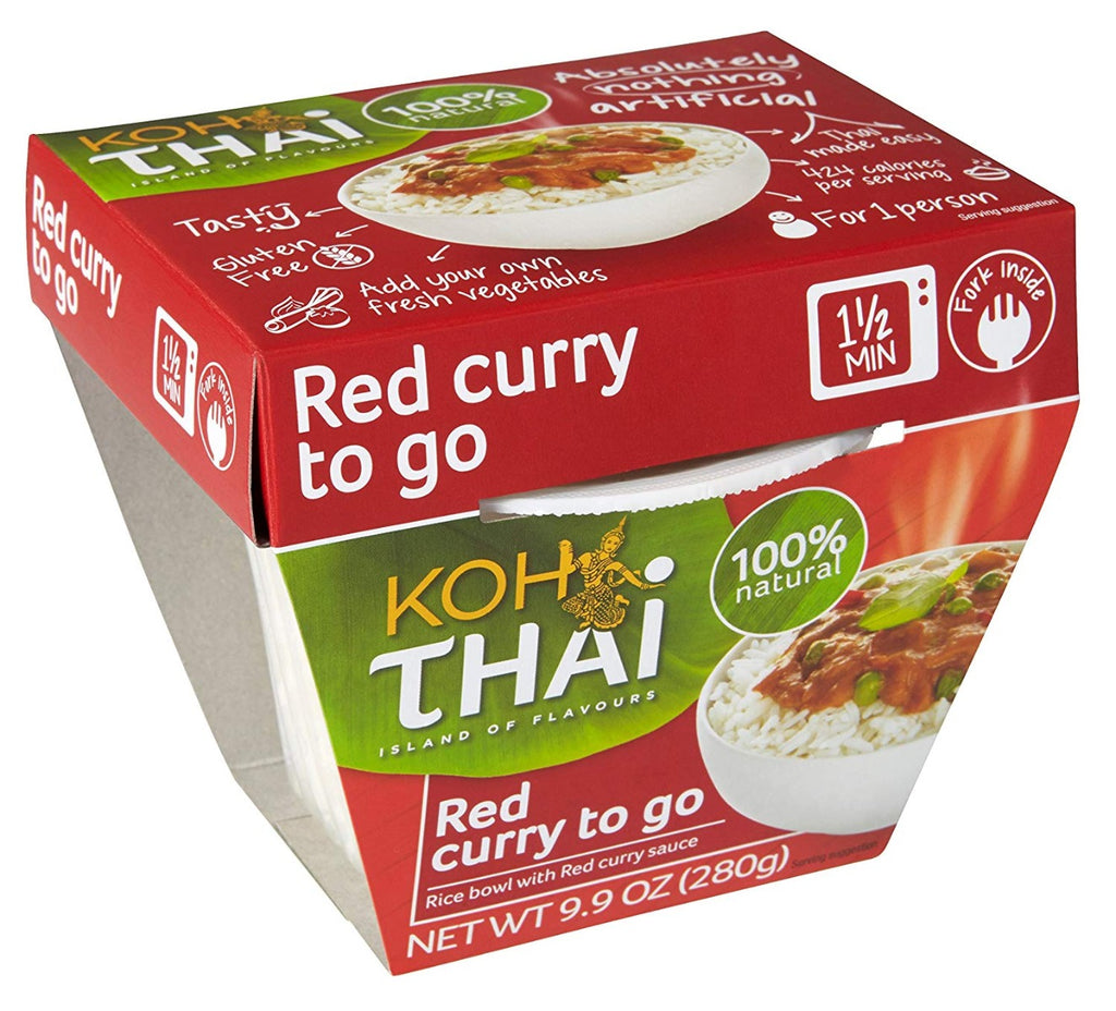 KOH THAI: Flavors of Thailand Red Curry-to-Go, 9.9 oz