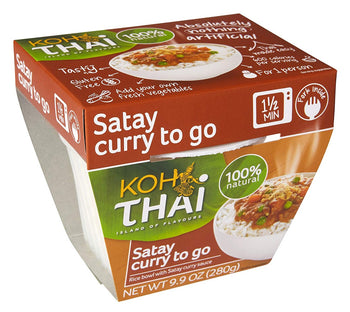 KOH THAI: Flavors of Thailand Peanut Satay Curry-to-Go, 9.9 oz