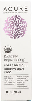 ACURE: Organic Radically Rejuvenating Rose Argan Oil, 1 fl oz