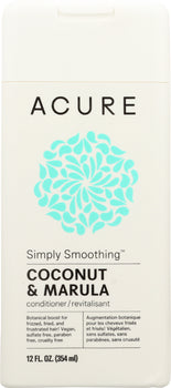 ACURE: Simply Smoothing Conditioner Coconut & Marula, 12 fl oz