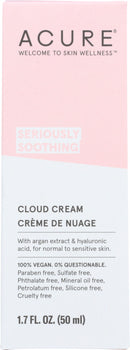 ACURE: Facial Cloud Cream Soothing, 1.7 fo