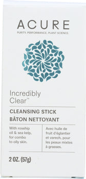 ACURE: Incredibly Clear Cleansing Stick, 2 oz