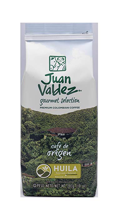 JUAN VALDEZ: Coffee Single Organic Huila Ground, 10 oz