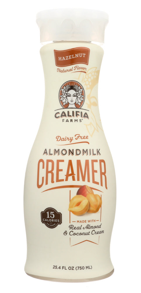 CALIFIA: Hazelnut Almondmilk Creamer, 25.4 oz