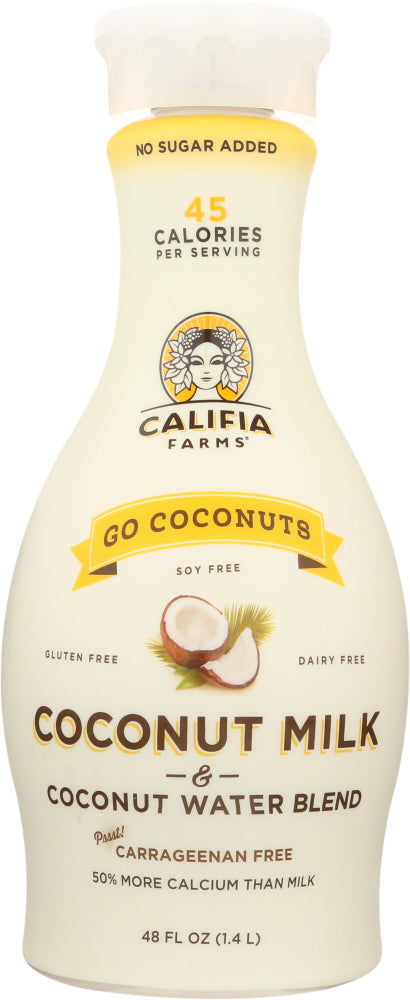 CALIFIA: Go Coconuts Coconutmilk and Water, 48 oz