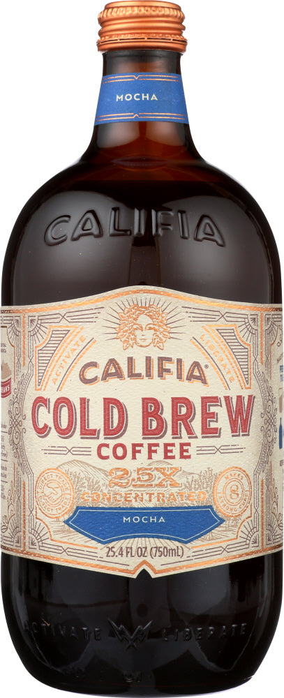 CALIFIA: Concentrated Cold Brew Coffee Mocha, 25.4 oz