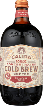 CALIFIA: Concentrated Cold Brew Coffee Signature Blend, 25.4 oz