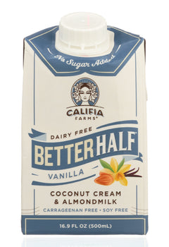 CALIFIA: Better Half Vanilla Creamer, 16.9 oz