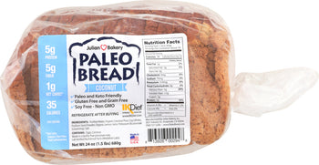 JULIAN BAKERY: Paleo Bread Coconut, 24 oz