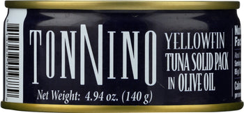 TONNINO: Tuna Olive Oil Can, 4.9 oz