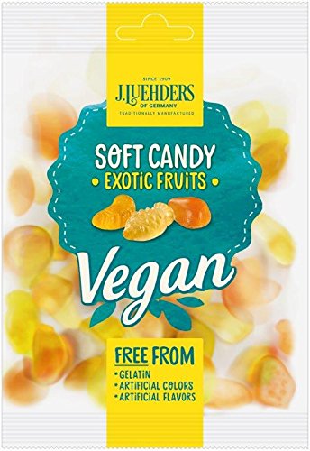 LUEHDERS: Gummis Vegan Exotic Fruit, 2.8 oz