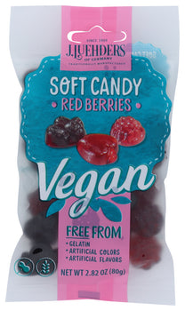 LUEHDERS: Gummis Vegan Red Berries, 2.8 oz