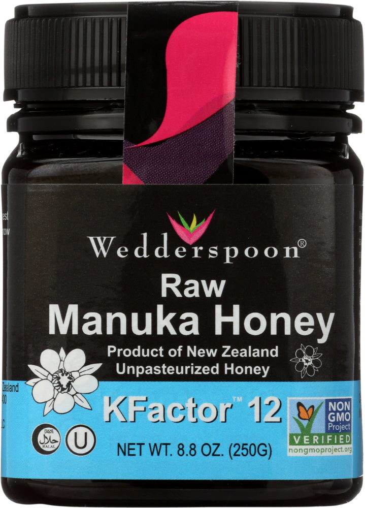 WEDDERSPOON: Honey Raw Manuka K Factor 12, 8.8 oz