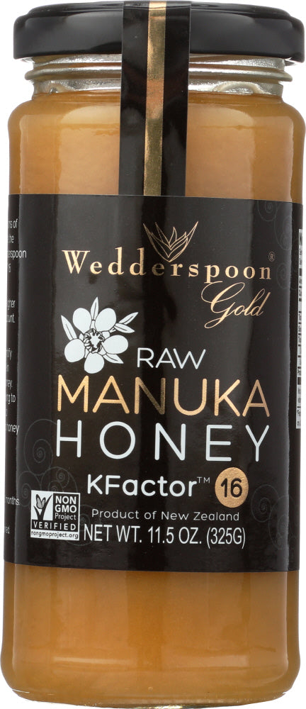 WEDDERSPOON: Honey Raw Manuka, 11.5 oz