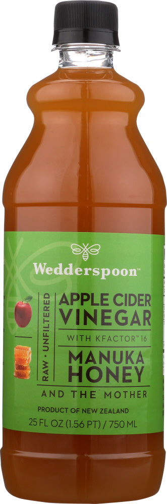 WEDDERSPOON: Apple Cider Vinegar Manuka Honey, 25 oz