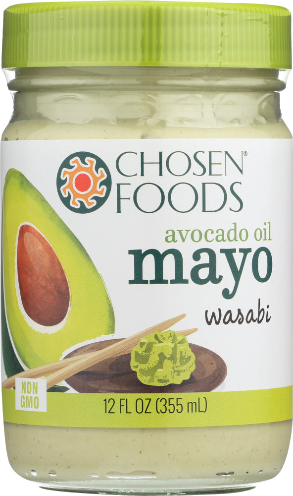 CHOSEN FOODS: Mayo Avocado Oil Wasabi, 12 oz