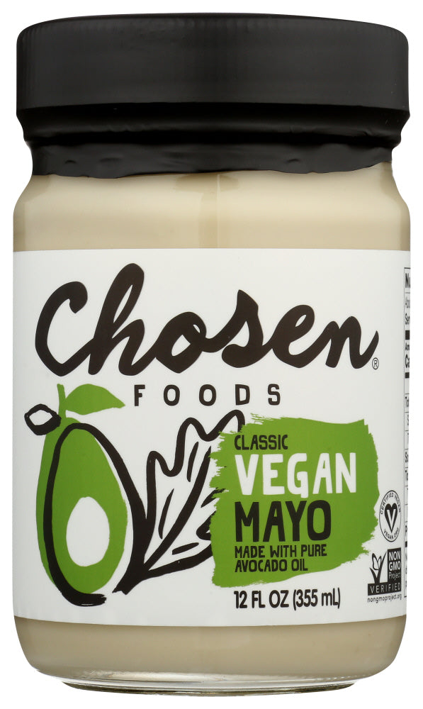 CHOSEN FOODS: Vegan Avocado Oil Mayo, 12 oz