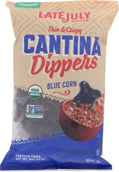 LATE JULY: Chip Tortilla Blue Cantina Organic, 8 oz