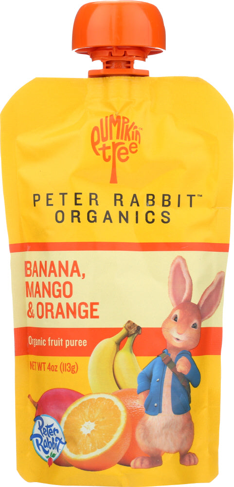 PETER RABBIT: Baby Mango Banana Orange Organic, 4 oz