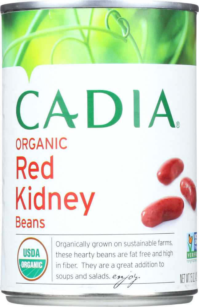 CADIA: Organic Red Kidney Beans, 15 oz