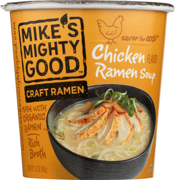 MIKES MIGHTY GOOD: Soup Cup Chicken Organic, 1.6 oz