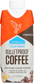 BULLETPROOF: Coffee Cold Brew Vanilla, 11.1 fo