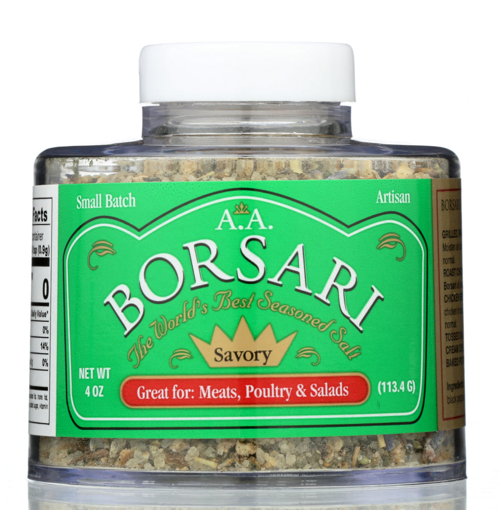 BORSARI: Seasoning Savory, 4 oz