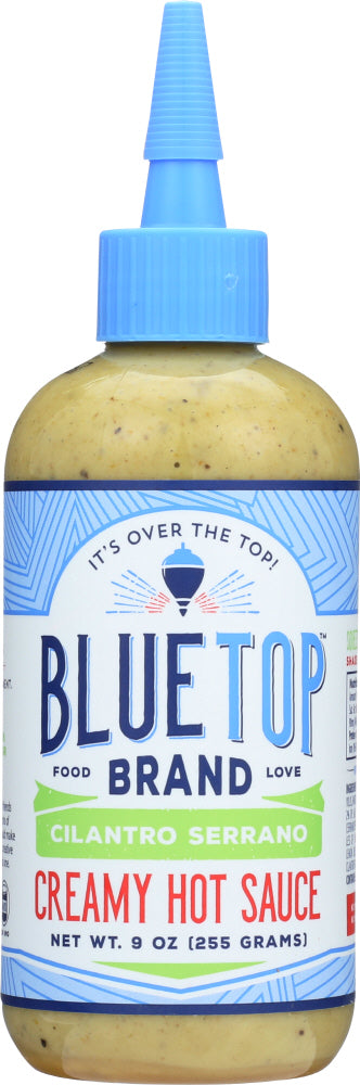 BLUE TOP BRAND: Sauce Cilantro Serrano, 9 oz