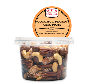 CREATIVE SNACK: Coconut Pecan Crunch Cup, 9 oz