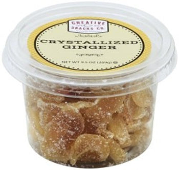 CREATIVE SNACK: Cup Ginger Crystallized, 9.5 oz