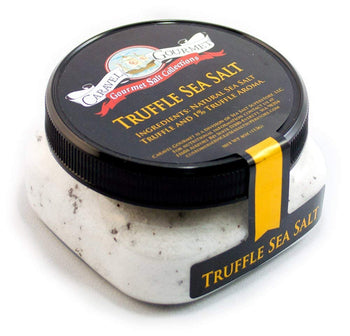 CARAVEL GOURMET: Sea Salt Italian Black Truffle, 4 oz