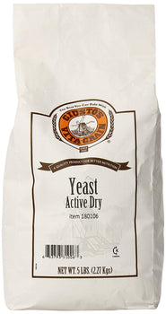 GIUSTOS: Active Dry Yeast, 5 lb