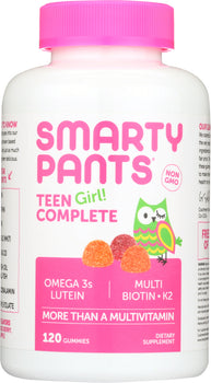 SMARTYPANTS: Vitamin Teen Girl Complete, 120 pc