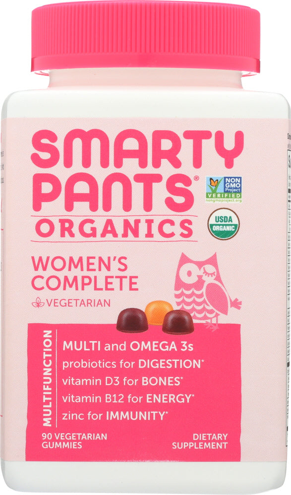 SMARTYPANTS: Womens Complete Organic Vitamin, 90 ea