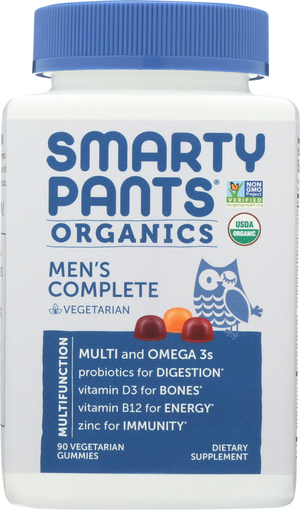 SMARTYPANTS: Men's Complete Vegetarian Gummies, 90 ea