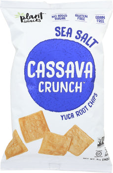 CASSAVA CRUNCH: Yuca Root Chips Sea Salt, 5 oz