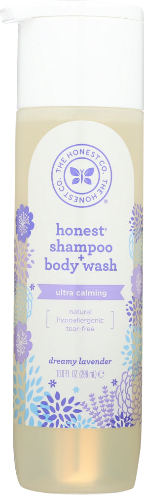 THE HONEST COMPANY: Shampoo & Body Wash Dreamy Lavender, 10 oz