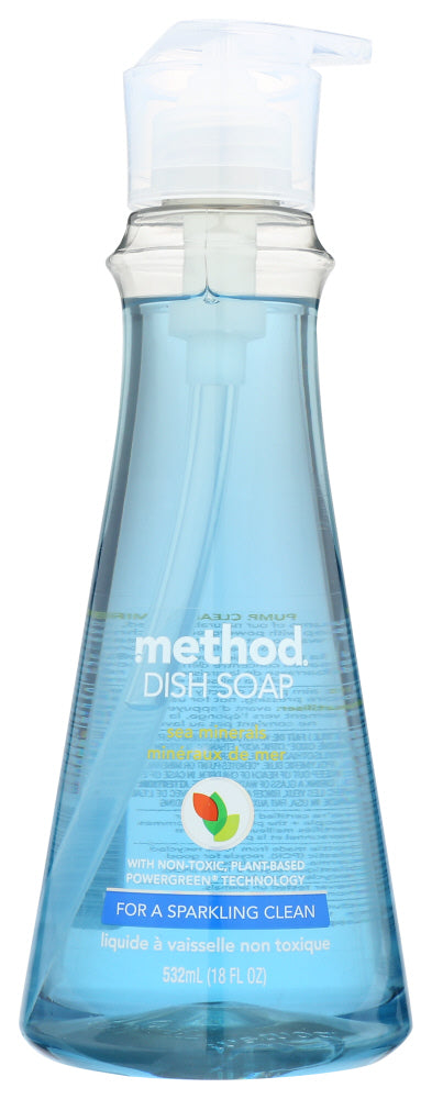 METHOD HOME CARE: Dish Soap Liquid Sea Mineral, 18 oz