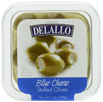 DELALLO: Blue Cheese Stuffed Olives, 7 oz