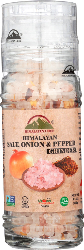 HIMALAYAN CHEF: Grinder Salt Himalayan Pepper Refill, 3.53 oz