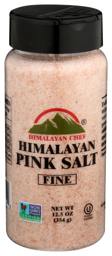 HIMALAYAN CHEF: Salt Plstc Shkr Pnk Fine, 12.5 oz