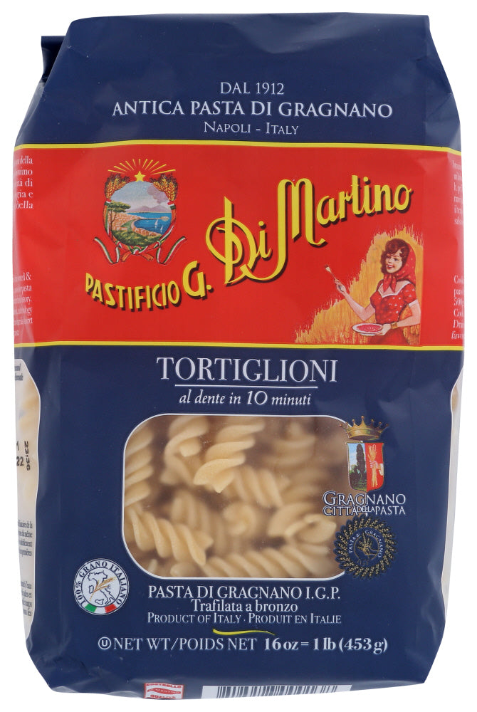 DI MARTINO: Pasta Tortiglioni, 1 lb