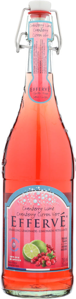 EFFERVE: Drink Lemonade Cranberry Lime, 25.4 oz