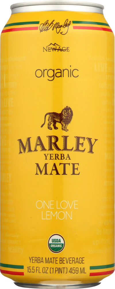 MARLEY YERBA MATE: Yerba Mate Lemon, 16 oz