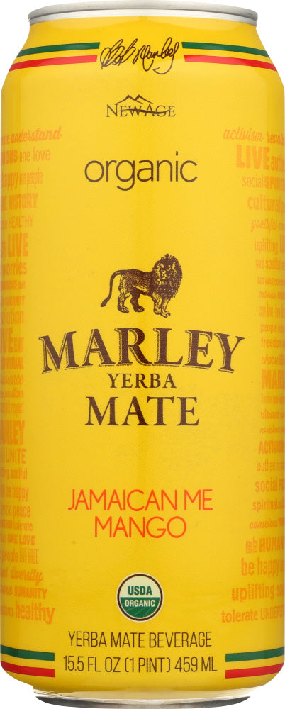 MARLEY YERBA MATE: Yerba Mate Mango, 16 oz