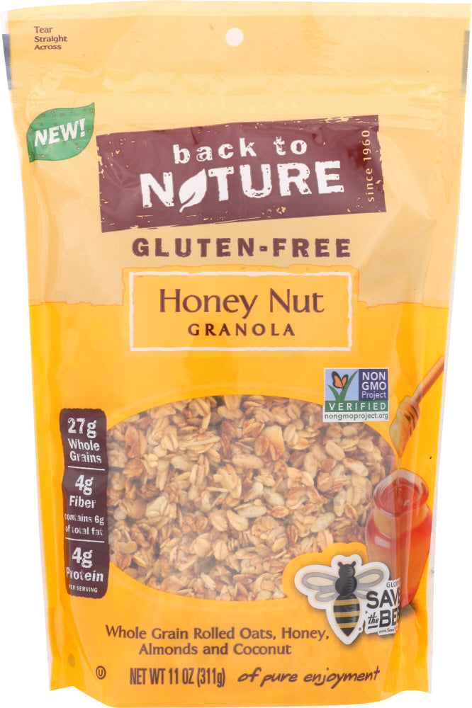 BACK TO NATURE: Honey Nut Granola, 11 oz