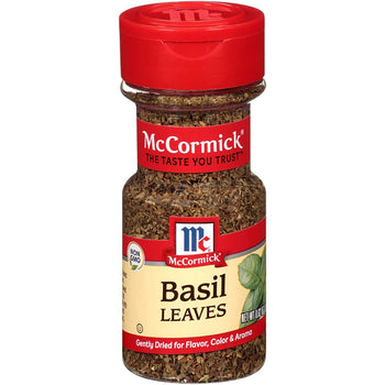 MC CORMICK: Spice Basil Leaves, 0.62 oz