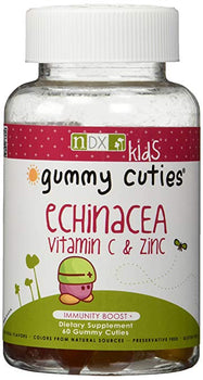 GUMMY CUTIES: Echinacea Vitamin C Zinc Kids, 60 ea