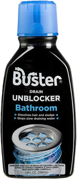 BUSTER: Drain Unblocker Bathroom, 10 oz